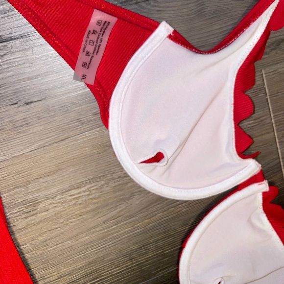 NWT red SHEIN bathing suite/bikini - Picture 3 of 4